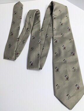 Disney Vintage Mickey Mouse Necktie By Balancine The Tie Works, Polyester